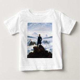 Wanderer above the Sea of Fog, Caspar D Friedrich Baby T-Shirt