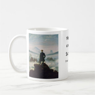 Wanderer Above the Sea of Fog Coffee Mug