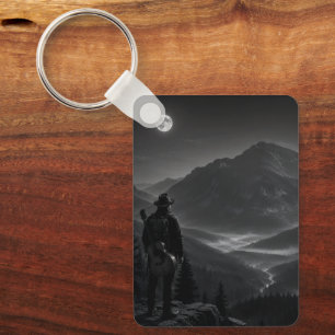 Wanderer Collection WO08 – Moonlit Mountain Overlo Keychain