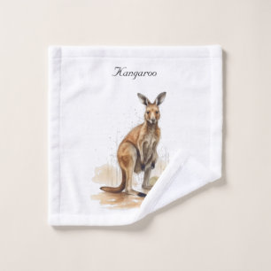 Wanderer extérieur : Aquarelle Kangaroo cusom