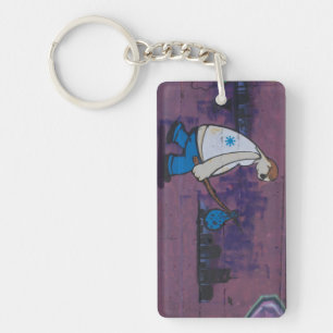 Wanderer Graffiti Keychain