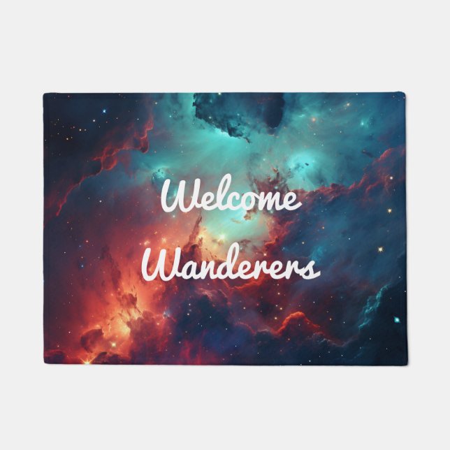 Wanderer Welcome Mat Home decor (Front)