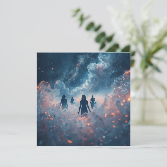 Wanderers in the Cosmic Mist (Standing Front)