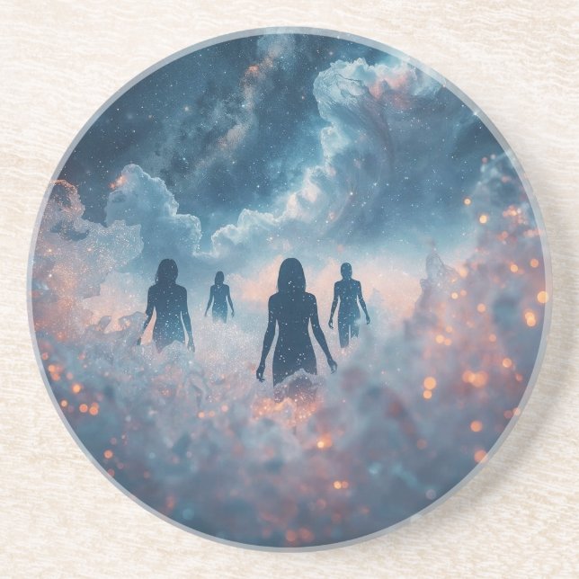 Wanderers in the Cosmic Mist Coaster (Front)