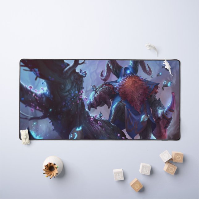 Wandering Caretaker Gaming Desk Mat | Customizable (Kids Table)