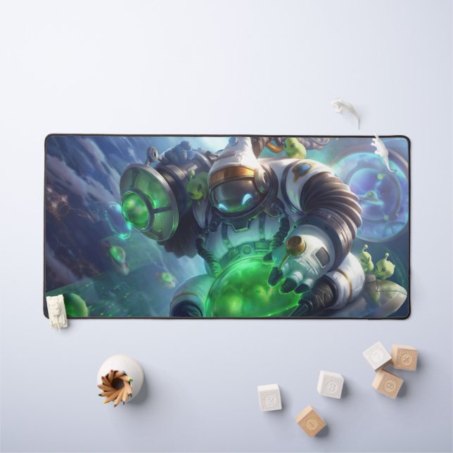 Wandering Caretaker Gaming Desk Mat | Customizable (Kids Table)
