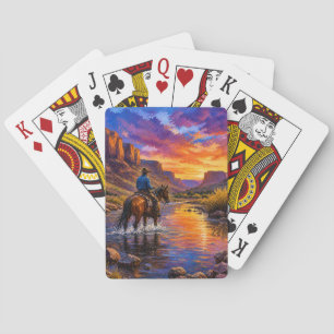 Wandering Cowboy Playing Cards