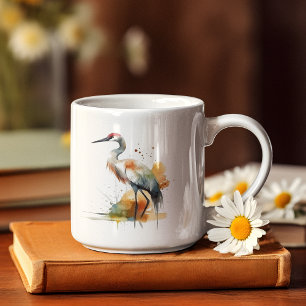 Wandering Crane Coffee Mug
