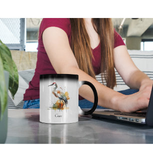 Wandering Crane, custom Magic Mug