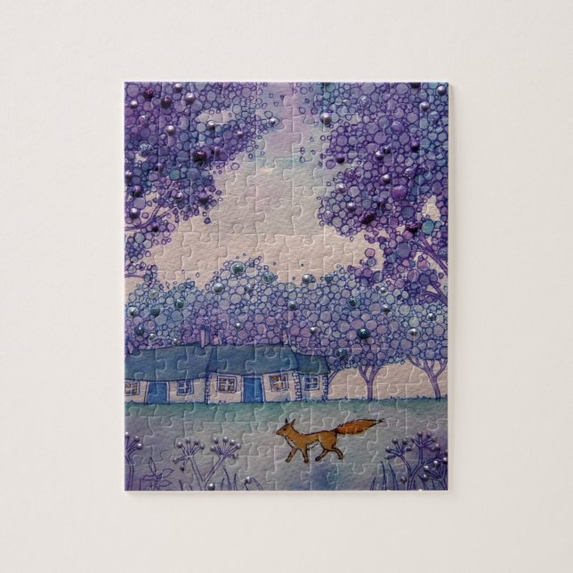 Wandering Fox Jigsaw Puzzle (Vertical)
