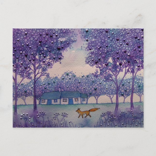 Wandering fox postcard (Front)