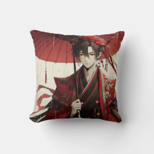 Wandering Nobleman Throw Pillow