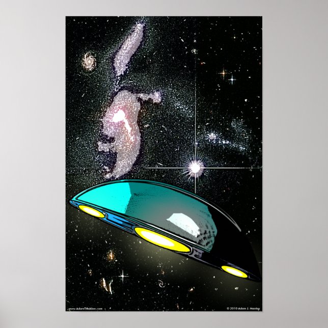 Wandering Saucer (Poster) Poster (Front)