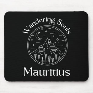 Wandering Souls Mauritius Vacation Travel Mouse Pad