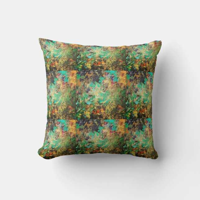 Wandering Space Odyssey Throw Pillow (Front)