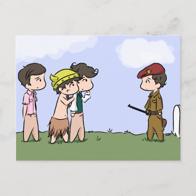 Wandering Tinies postcard (Front)