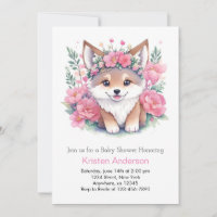 Wandering with Wolves: Girl Baby Shower