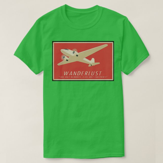 Wanderlust 1 T-Shirt (Design Front)