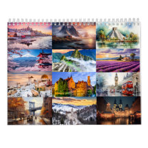 Wanderlust 2025 : Un calendrier mural inspiré par 