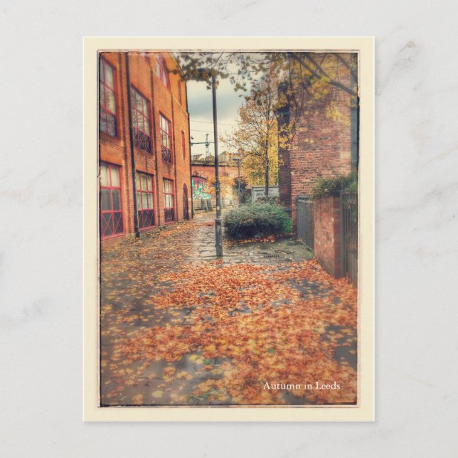 Wanderlust - Autumn in Leeds Postcard (Front)