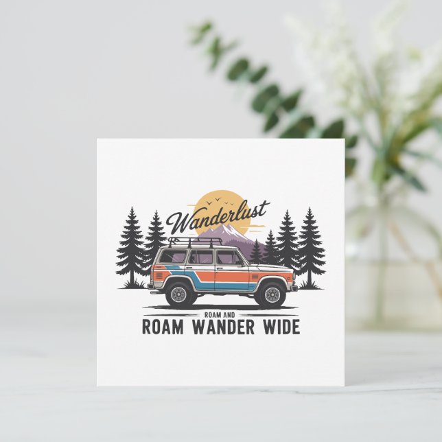Wanderlust Camper - Roam and Roam Wander Wide (Standing Front)