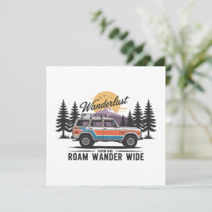 Wanderlust Camper - Roam and Roam Wander Wide
