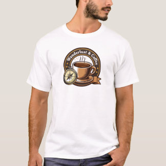 Wanderlust & Coffee Vintage T-Shirt 