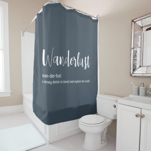 Wanderlust definition white grey blue colour (In Situ)