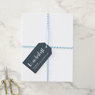 Wanderlust definition white grey blue colour  gift tags