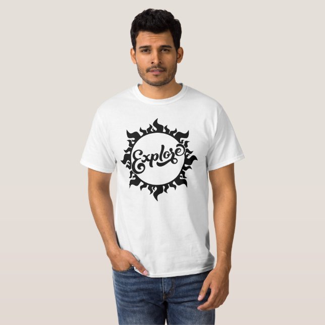 Wanderlust Explore Adventure Oh Boy T-Shirt (Front Full)