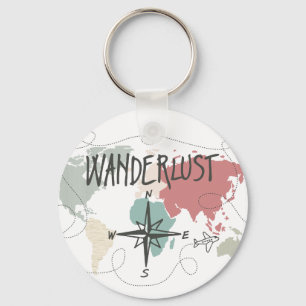 Wanderlust Keychain