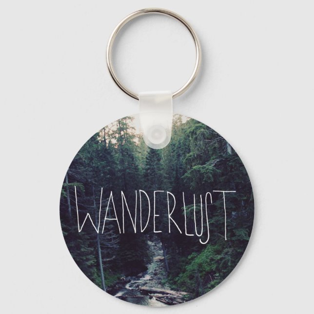 Wanderlust Keychain (Front)