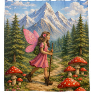 Wanderlust Mountain Fairy Hiker Fairycore Mushroom