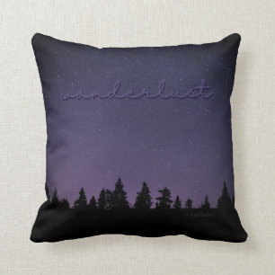 Wanderlust (Night Sky) Pillow