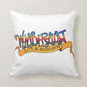 Wanderlust Pillow