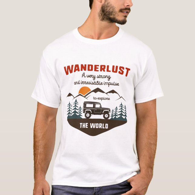 Wanderlust T-Shirt (Front)