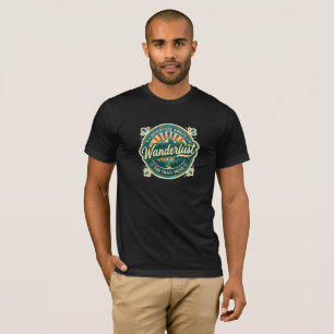Wanderlust The Trail Ahead – Vintage Retro Outdoor T-Shirt