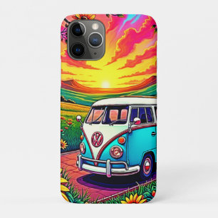 Wanderlust Van Sunset Art iPhone 11 Pro Case