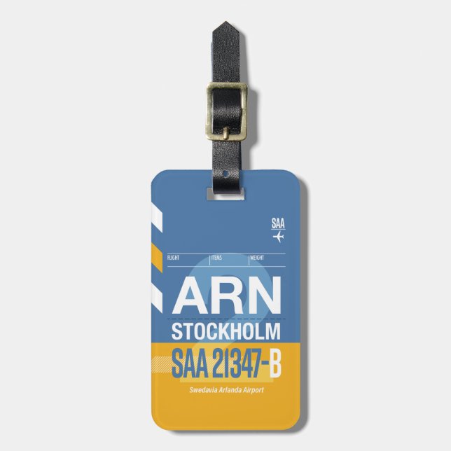 WanderTag - Luggage Tag (Front Vertical)