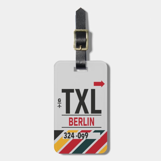 WanderTag - Luggage Tag (Front Vertical)