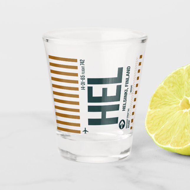 WanderTag Shot Glass (Front)