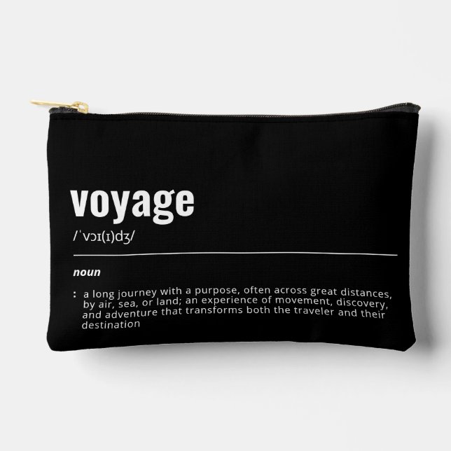 WanderTag - Voyage Cable Pouch (Front)