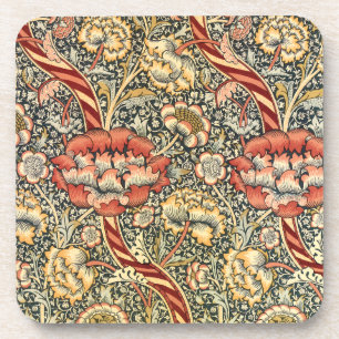 Wandle by William Morris, Vintage Textile Fine Art Coaster