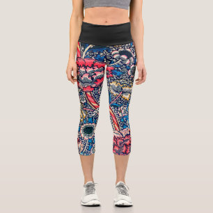 Wandle, William Morris Capri Leggings