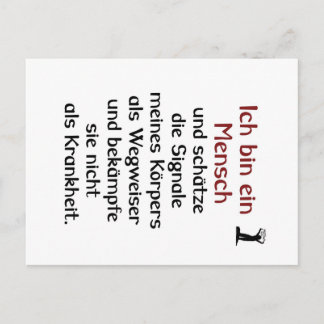 WandlungDesign - Mensch - Körper Postcard