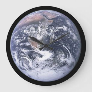 Wanduhr Erde Large Clock