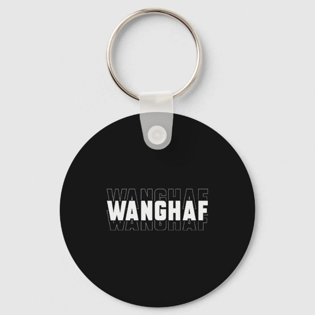 Wanghaf Meme Funny Sarcasm Quote Apparel  Keychain (Front)
