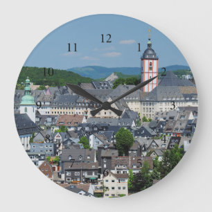 Wanhohr with sightseeing motif large clock
