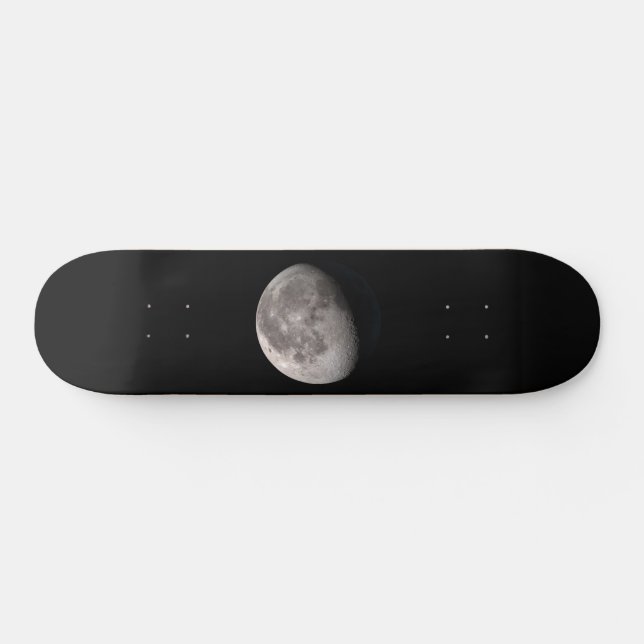 Waning gibbous moon phase NASA images  Skateboard (Horz)