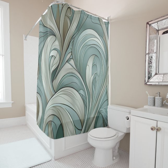 Waning Moons (Waning Moons Shower Curtain
)